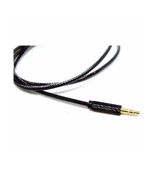 AUX AUDIO CABLE 3,5MM METAL CONNECTOR